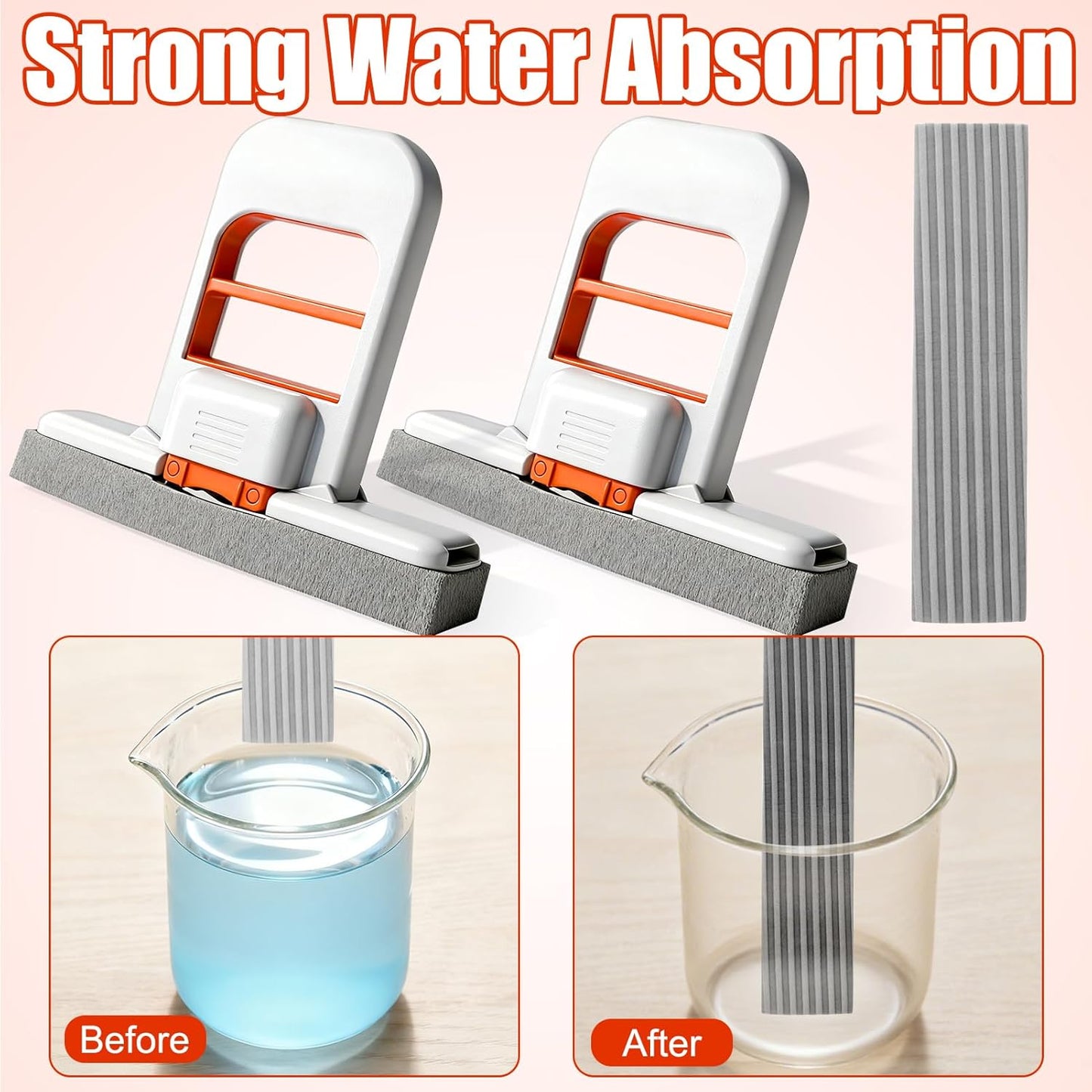 Mini Foldable Self-Squeeze Mop