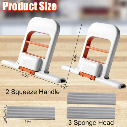 Mini Foldable Self-Squeeze Mop