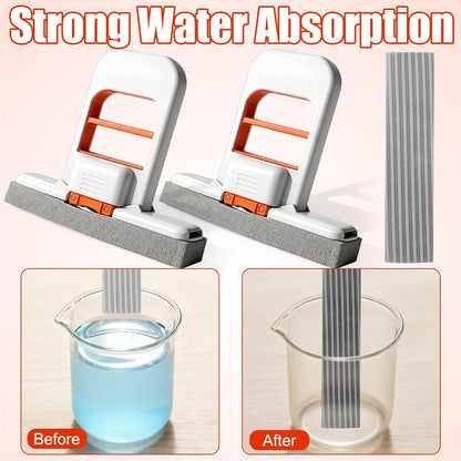 Mini Foldable Self-Squeeze Mop